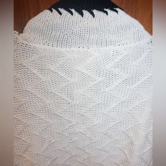 Cabi Socialite Cream Open Cardigan Thick Cotton Textured Knit SIZE MEDIUM - Picture 5 of 6